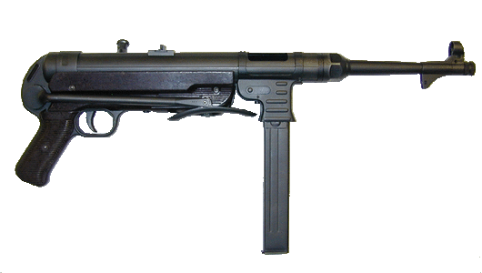 Pistola De Prata Antiga Submáquina Arma Sniper Rifle Armas